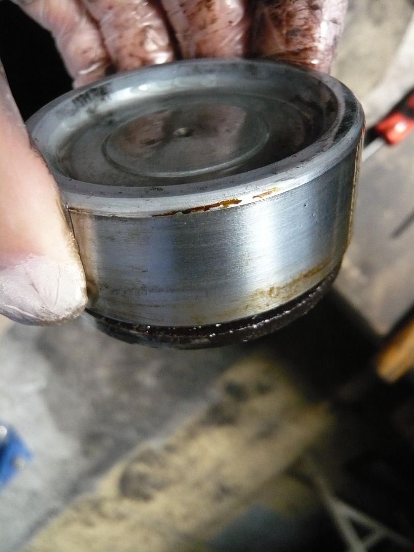 Front caliper failure in 280 SE, next in a litany of continuing faults!